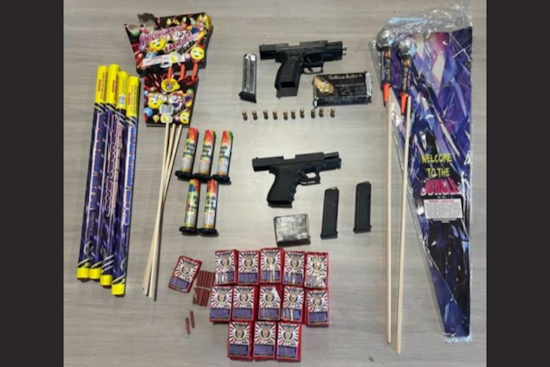 San Mateo County Sheriff's Office Seizes 700+ Pounds of Illegal Fireworks, Firearms in East Palo Alto Ahead of Fourth of July