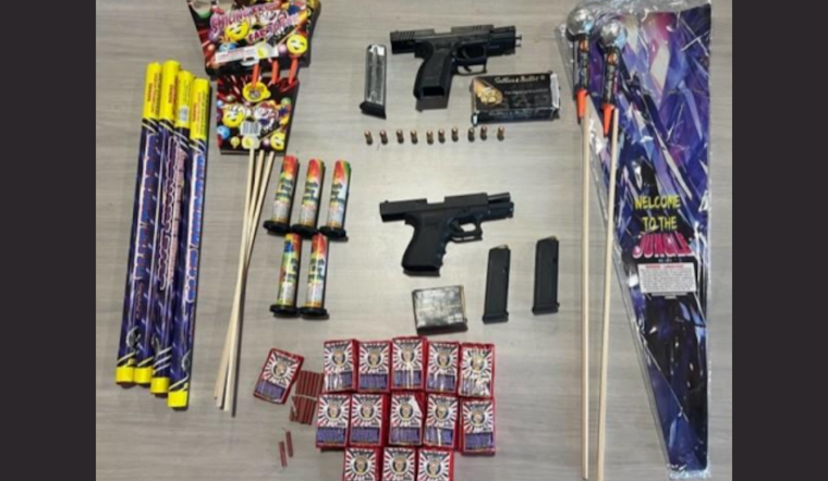San Mateo County Sheriff's Office Seizes 700+ Pounds of Illegal Fireworks, Firearms in East Palo Alto Ahead of Fourth of July