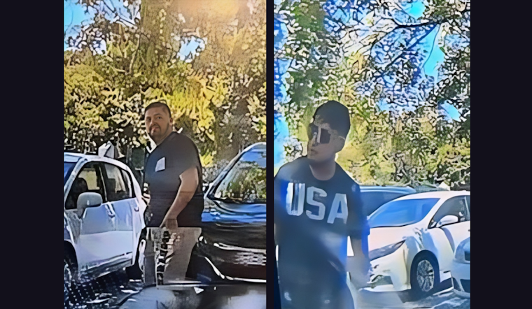 San Mateo Sheriff's Office Seeks Public's Help in Identifying Suspects in Pulgas Water Temple Area Theft