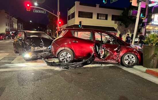 San Rafael Police Arrest 18-Year-Old on DUI and Hit-and-Run Charges After Intersection Collision