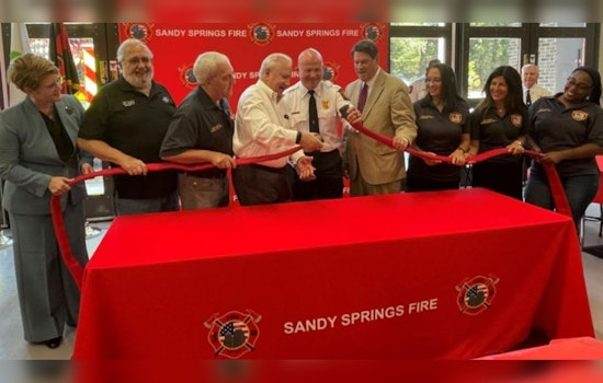 Sandy Springs Celebrates Launch of Innovative Fire Station 5 to Bolster Emergency Response