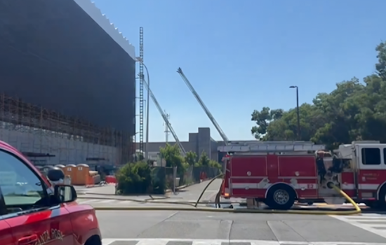 Santa Rosa Firefighters Quell Blaze at Incomplete Hall of Justice in Sonoma County