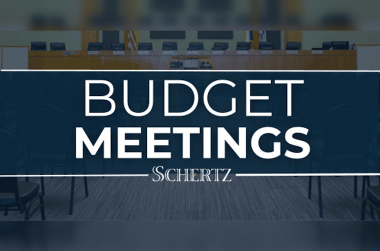 Schertz Residents Invited to Shape City's Financial Future in Upcoming Budget Meetings