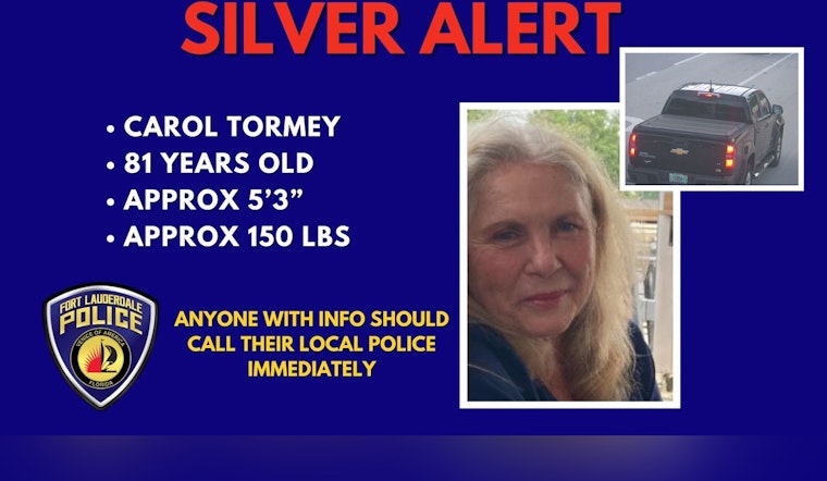 Search Intensifies for Missing 81-Year-Old Woman with Alzheimer's in Fort Lauderdale