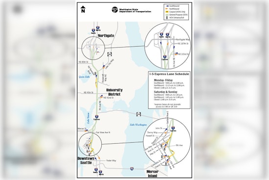 Seattle Alert: I-5 Southbound Closure Planned for Overnight Maintenance on July 19