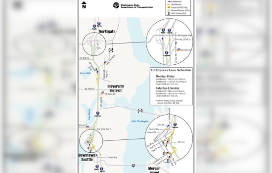 Seattle Alert: I-5 Southbound Closure Planned for Overnight Maintenance on July 19