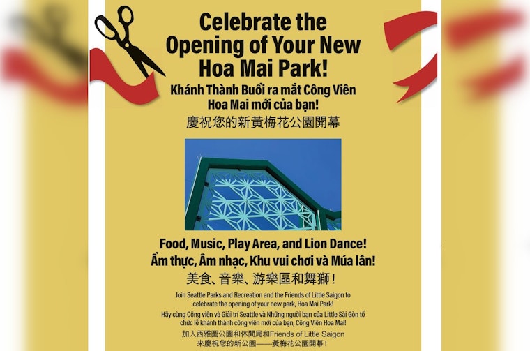 Seattle Embraces Vietnamese Heritage with Hoa Mai Park Opening in Little Saigon