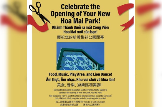 Seattle Embraces Vietnamese Heritage with Hoa Mai Park Opening in Little Saigon