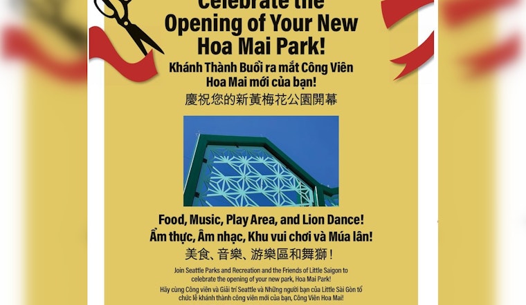 Seattle Embraces Vietnamese Heritage with Hoa Mai Park Opening in Little Saigon