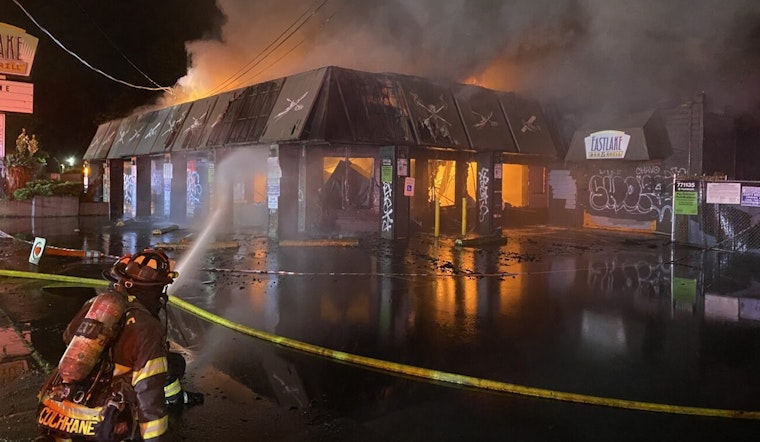 Seattle Firefighters Tackle 2-Alarm Blaze at Vacacious Eastlake Commercial Building