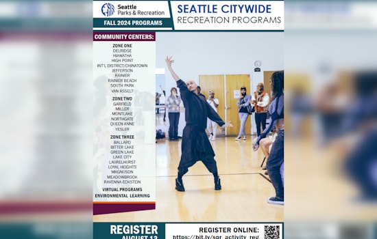 Seattle Parks and Recreation Unveils Fall 2024 Program Lineup, Registrations Open August 13