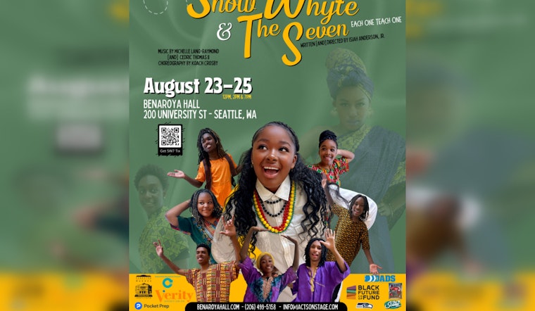 Seattle Teens to Star in "Snow White & The Seven" at Benaroya Hall in August 2024
