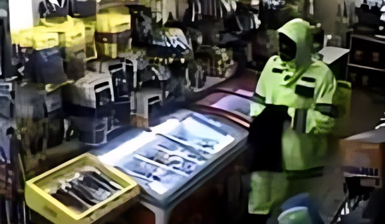 Sebastopol Gas Station Targeted in Early Morning Armed Robbery, Police Seek Masked Suspect on Scooter