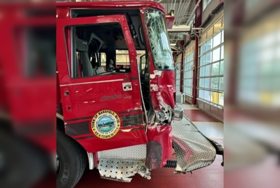 Seeking Driver After Mansfield Fire Engine Hit-and-Run on 495 Southbound in Norton