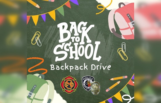Seguin Police and Fire Departments Spearhead Clear Backpack Drive for Local Students