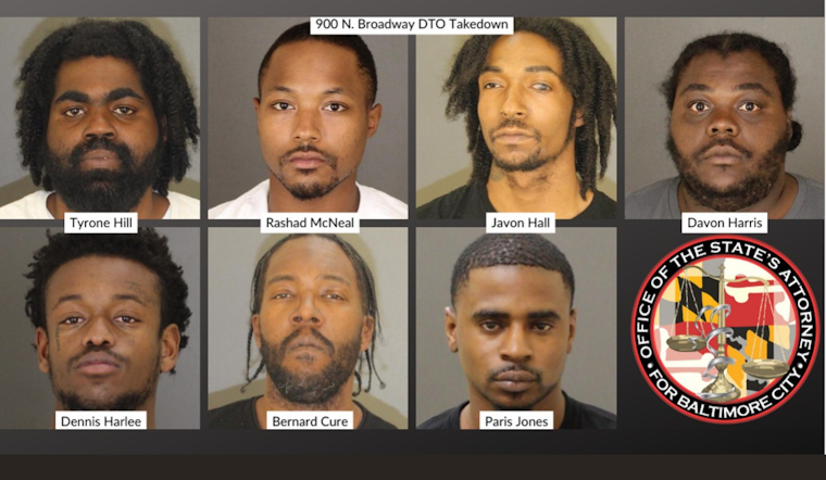 Seven Men Indicted in Baltimore for Operating "Open-Air Drug Market" Near Johns Hopkins