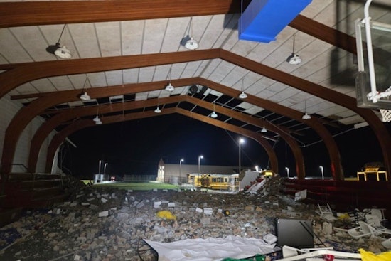 Severe Storm Inflicts Major Damage on Madison County School Administration Building, NWS to Assess Cause
