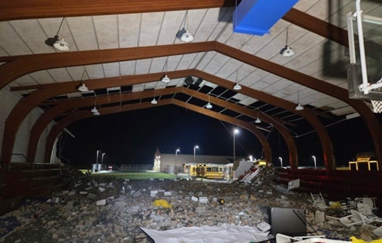 Severe Storm Inflicts Major Damage on Madison County School Administration Building, NWS to Assess Cause