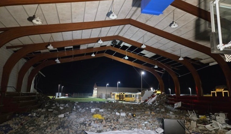 Severe Storm Inflicts Major Damage on Madison County School Administration Building, NWS to Assess Cause
