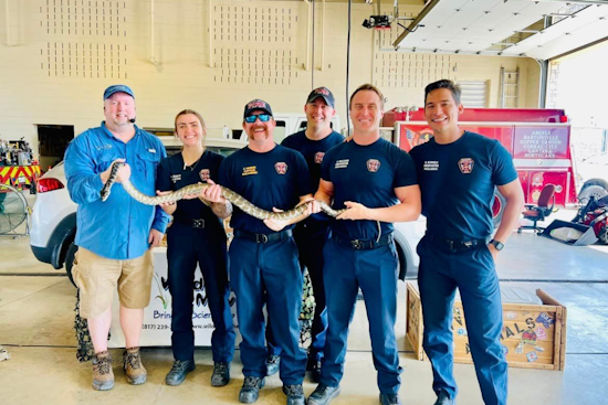 Slithering into Safety: Lantana and Harvest by Hillwood Communities Learn Snake Safety at Annual Firehouse Science Series