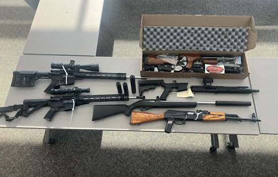 Sonoma County Man Charged with Multiple Felony Weapons Offenses Following Domestic Disturbance Call
