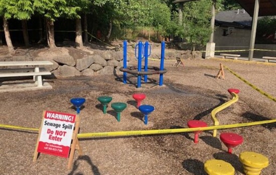 South Portland's Riverdale Grade School Playground Closed After 4,000-Gallon Sewage Spill