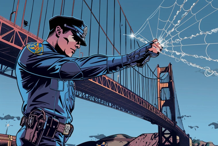 'Spiderman-Like' Restraint Added to San Francisco Police Tool Belt for Non-Violent Crime Response Efforts (VIDEO)