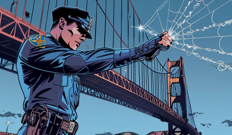 'Spiderman-Like' Restraint Added to San Francisco Police Tool Belt for Non-Violent Crime Response Efforts (VIDEO)