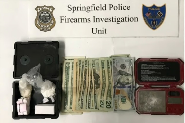 Springfield Police K9 Flexx Sniffs Out Cocaine Leading to Jose Valentin's Trafficking Arrest