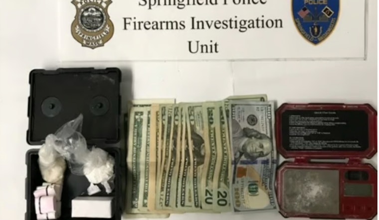 Springfield Police K9 Flexx Sniffs Out Cocaine Leading to Jose Valentin's Trafficking Arrest