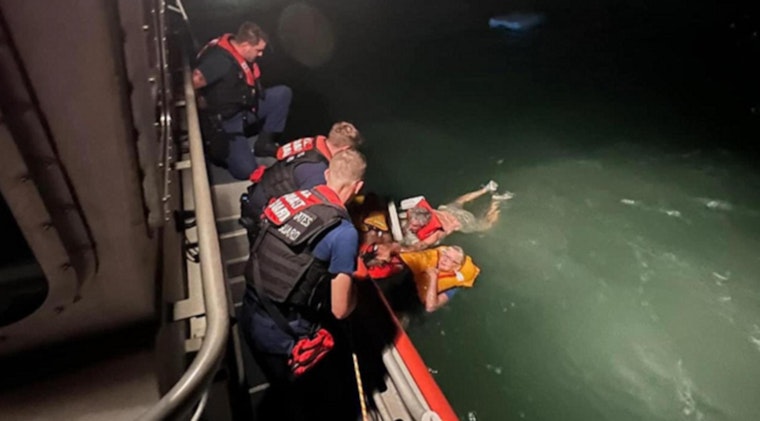 St. Petersburg Coast Guard Rescues Three After Boat Sinks Near Egmont Key