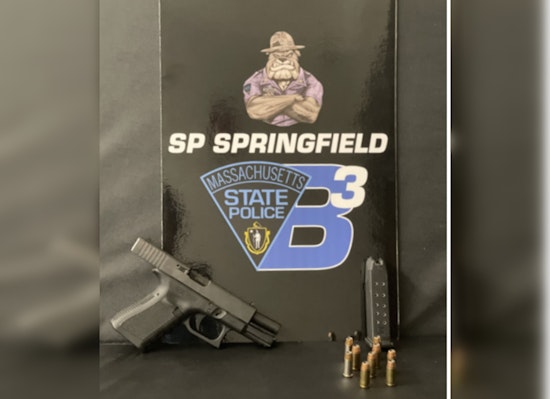State Trooper in West Springfield Arrests Man for OUI and Illegal Gun Possession Following Traffic Stop