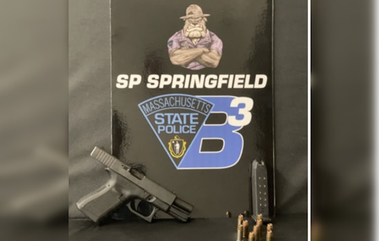 State Trooper in West Springfield Arrests Man for OUI and Illegal Gun Possession Following Traffic Stop