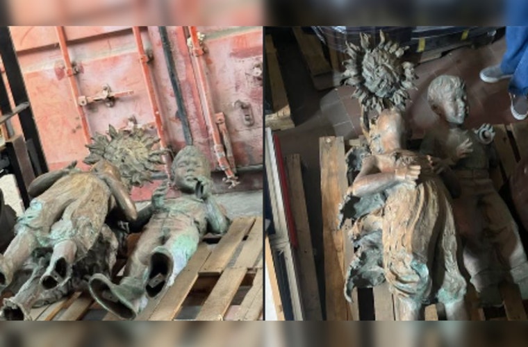 Stolen $50K Bronze Statues Returned to Cerritos Nearly a Decade Later, Investigation Continues