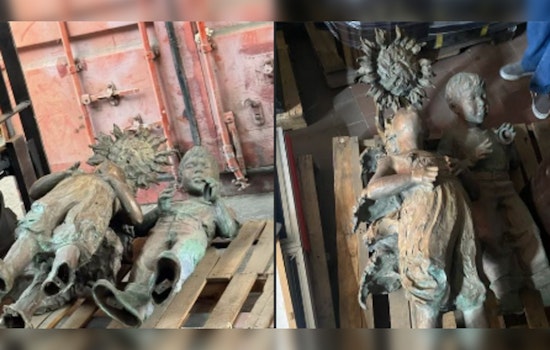 Stolen $50K Bronze Statues Returned to Cerritos Nearly a Decade Later, Investigation Continues