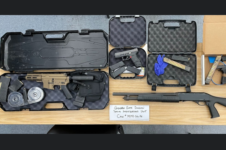 Suspect Arrested, Array of Firearms Seized After Road Rage Shooting on California Freeway