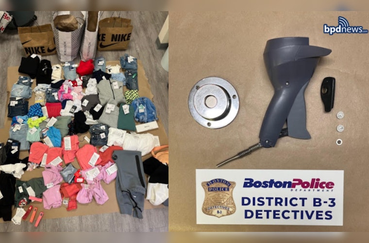 Suspected Thief Arrested in Boston with Over $3,400 in Stolen Merchandise