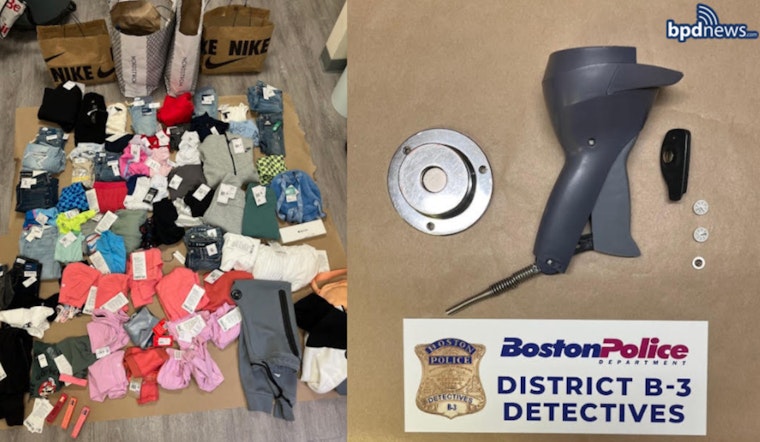 Suspected Thief Arrested in Boston with Over $3,400 in Stolen Merchandise