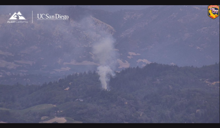 Swift Response by CAL FIRE and Local Crews Subdues Vegetation Fire Near Geyserville, Prevents Spread