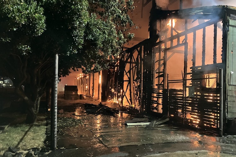 Tacoma Firefighters Battle Major Blaze on Waterfront, No Injuries as 'Empathy' Building Reduced to Rubble