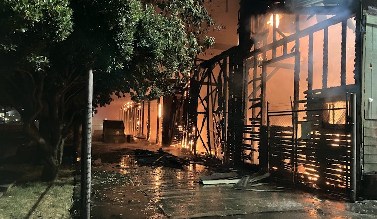 Tacoma Firefighters Battle Major Blaze on Waterfront, No Injuries as 'Empathy' Building Reduced to Rubble