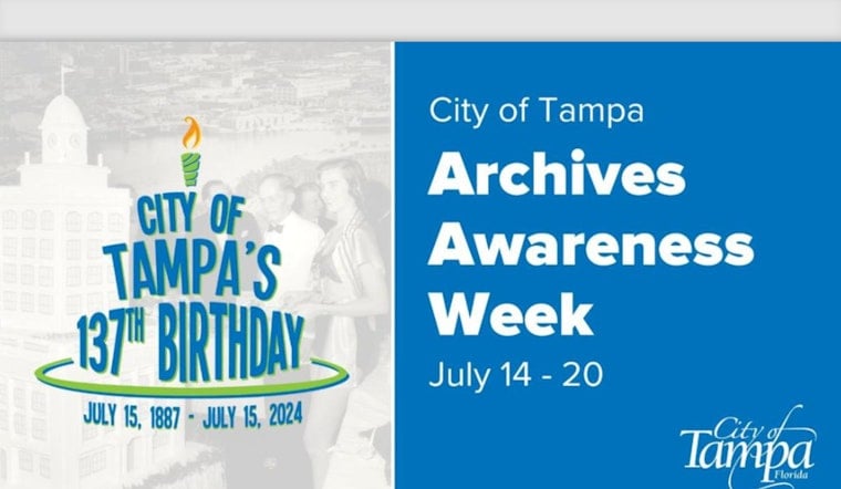 Tampa to Celebrate 137th Birthday with Historical Events and City Hall Kickoff Featuring Council Member Miranda and Historian Hearns
