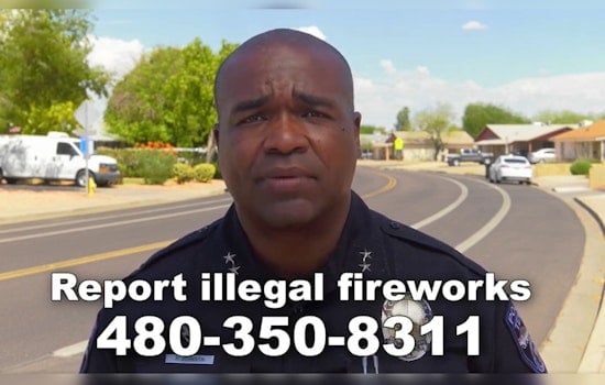 Tempe Police Enforce Zero Tolerance on Illegal Fireworks for July 4, $1,000 Fines for Violators