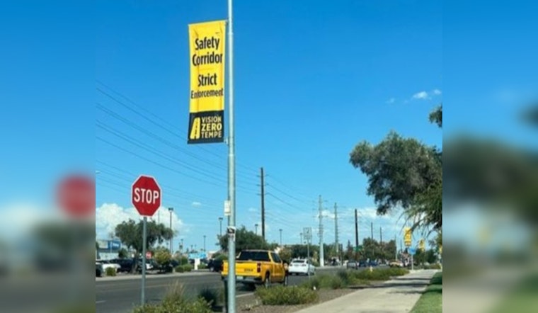 Tempe Targets Four Roads for Enhanced Traffic Enforcement as Part of Vision Zero Safety Initiative