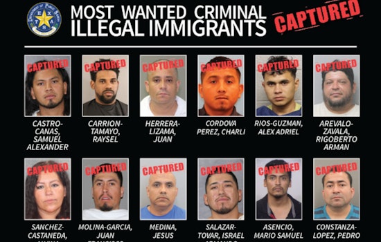 Texas DPS Captures Dozen Wanted Illegal Immigrants With Criminal Records in Statewide Operation