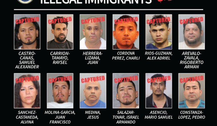 Texas DPS Captures Dozen Wanted Illegal Immigrants With Criminal Records in Statewide Operation