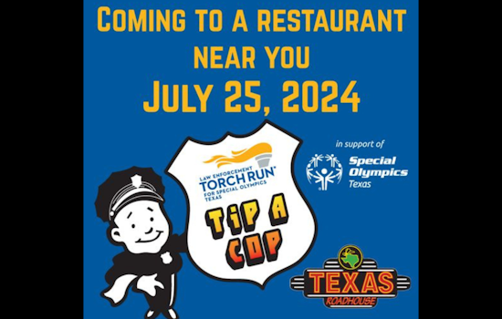 Texas Officers Serve Up Support at 'Tip-a-Cop' Events for Special Olympics Athletes