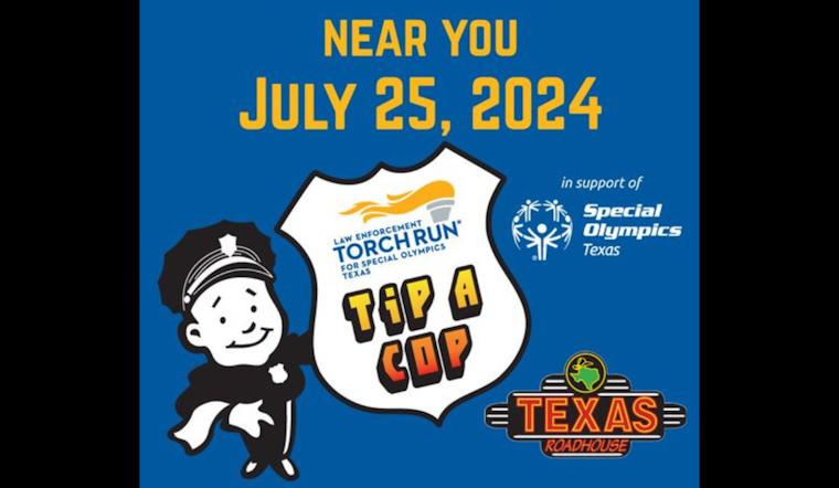 Texas Officers Serve Up Support at 'Tip-a-Cop' Events for Special Olympics Athletes
