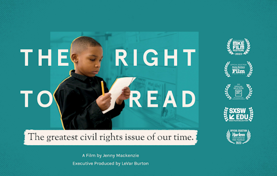 "The Right to Read" Documentary Screening at Modern Art Museum of Fort Worth to Highlight Literacy and Human Rights Issues