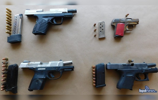 Three Arrested, Firearms and Drugs Seized Following Armed Robbery in Roxbury